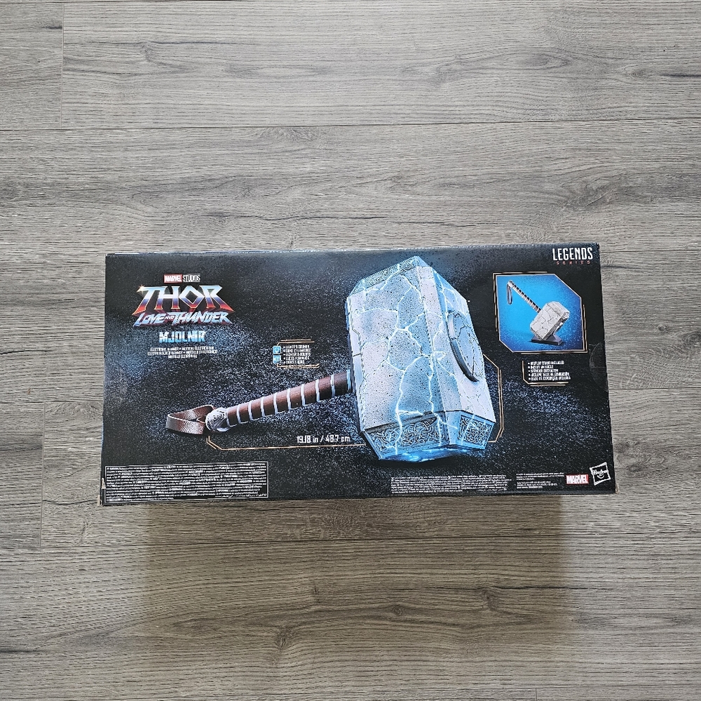Thor Love & Thunder Mjolnir Hammer Marvel Legends Series - Picture 3 of 4